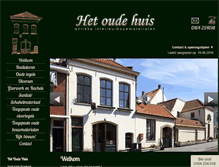 Tablet Screenshot of hetoudehuis.nl